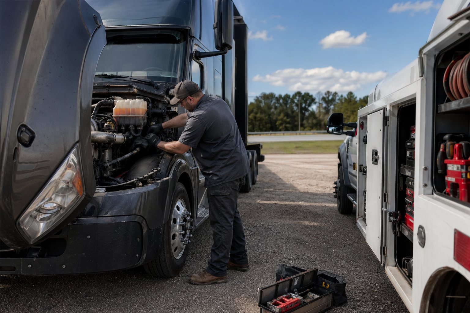 Bowling Green Truck Repair mobile service in Toledo